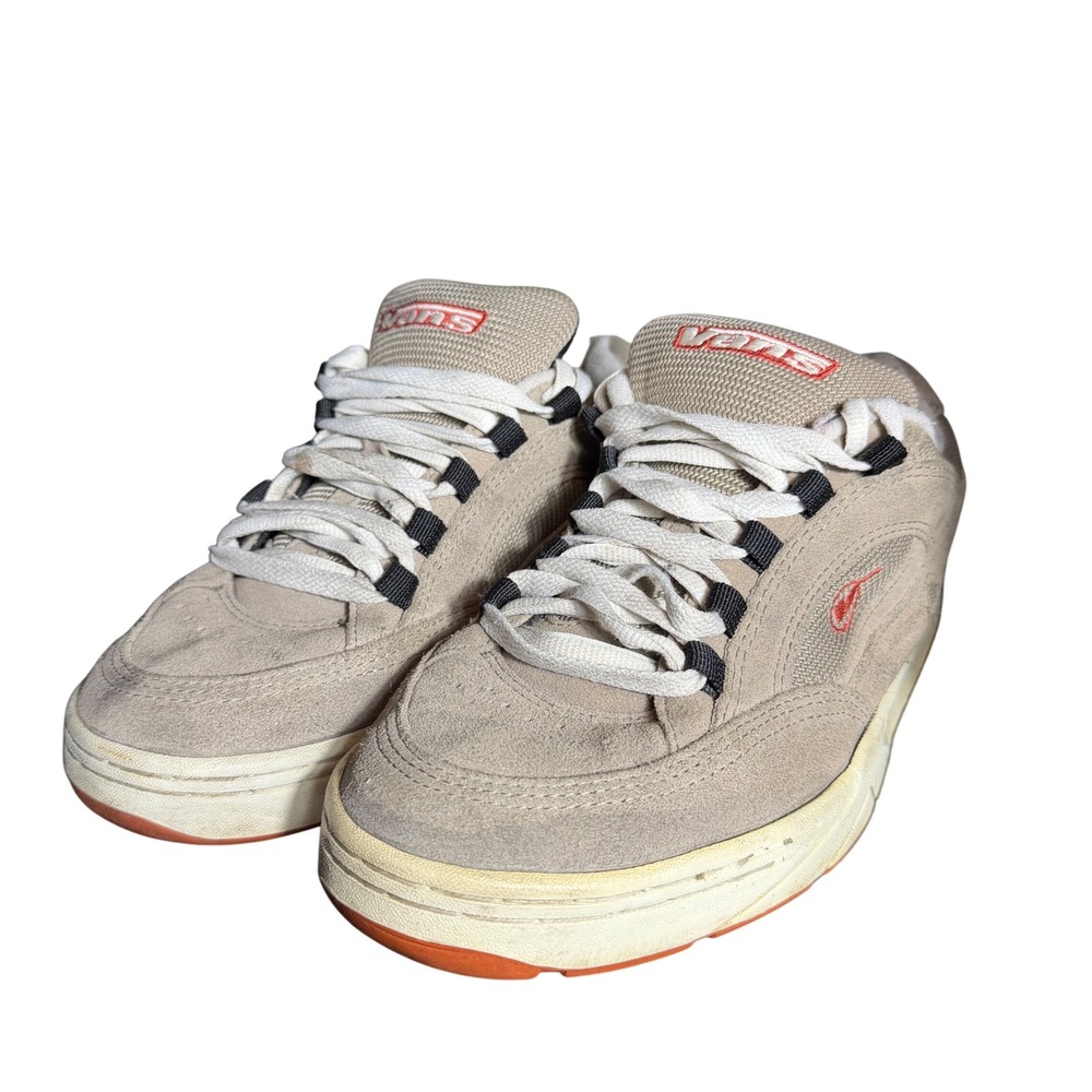 Vans Influence K-26 Vintage 1999 Skate Shoes Tan Suede Mens 9 Y2K Chunky Skater
